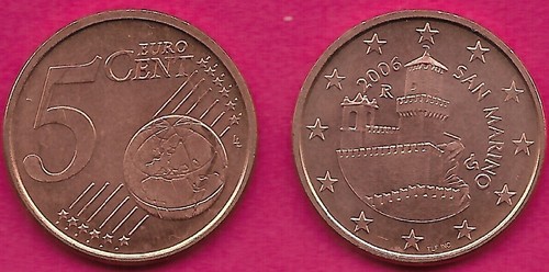 San marino euro cent - san,