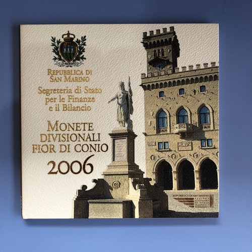 San marino 2006 uncirculated - san,