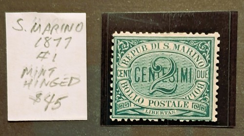San marino from 1877 - from,