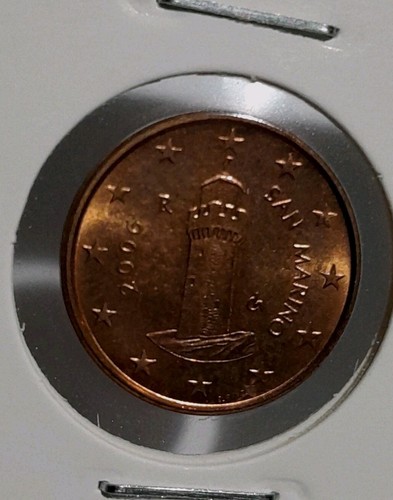 San marino cent 2006 euro - marino,