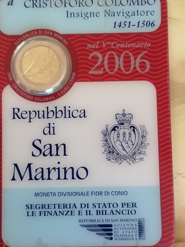 Euro commemorativi san - 2,