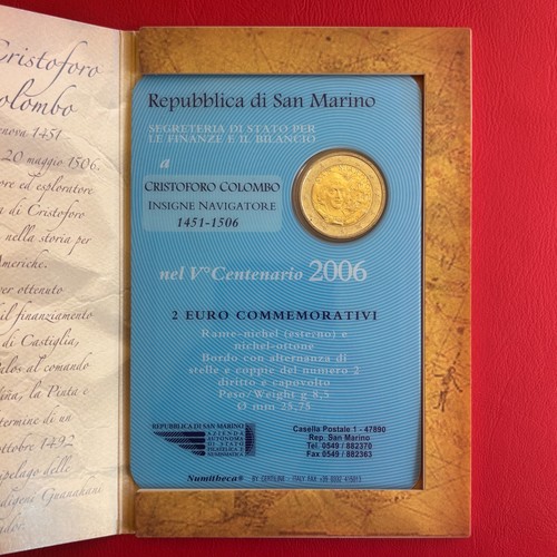 Euro san marino 2006 - san,