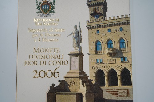 San marino 2006 uncirculated - san,
