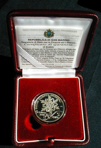 2005 san marino rare silver - marino,