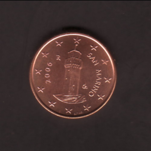 2006 san marino eurocent - san, 1
