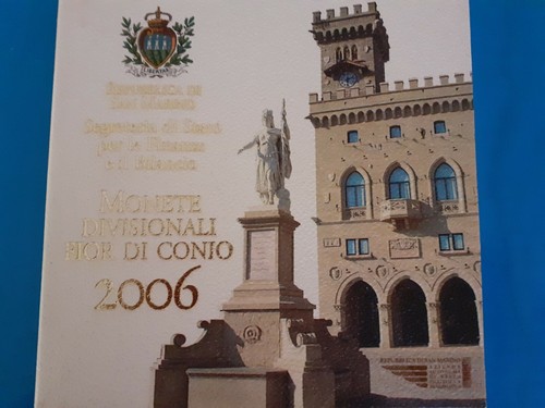 Euro set san marino 2006 - set, bu