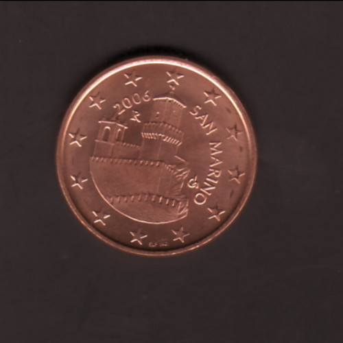2006 san marino eurocents - san, 5