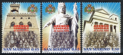 San marino 2006 centenary - san, 2006,