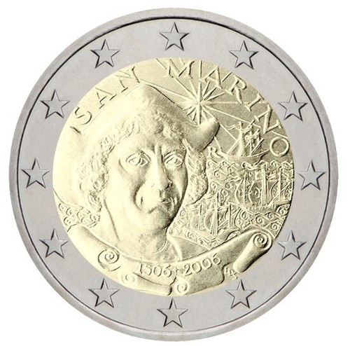 San marino 2006 euros - san, 500th