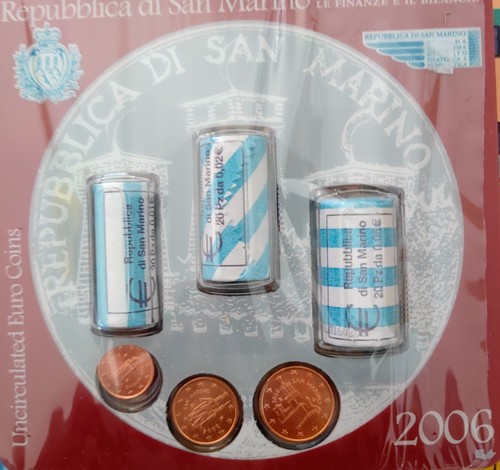 2006 san marino uncirculated - san,